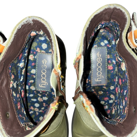 Socofy Boho ankle Boots 8/38 - Picture 9 of 9